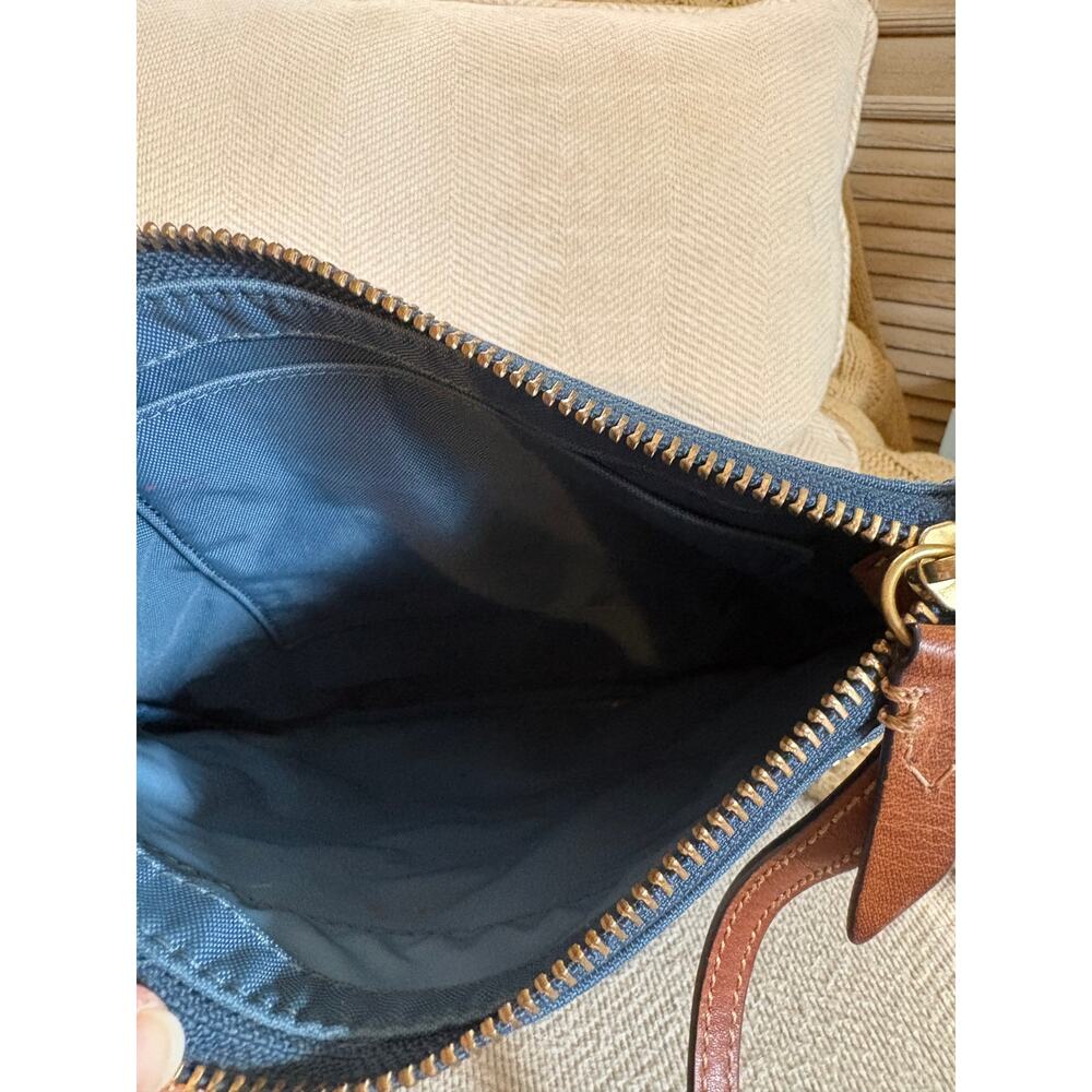 Frye Ivy Nylon Crossbody Bag - Peacock Blue - Picture 3 of 5